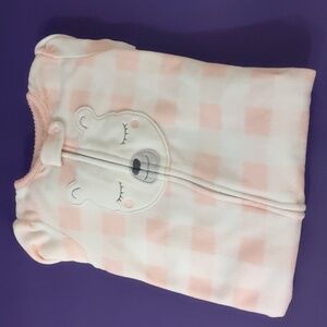 Carter's fleece infant pajamas.